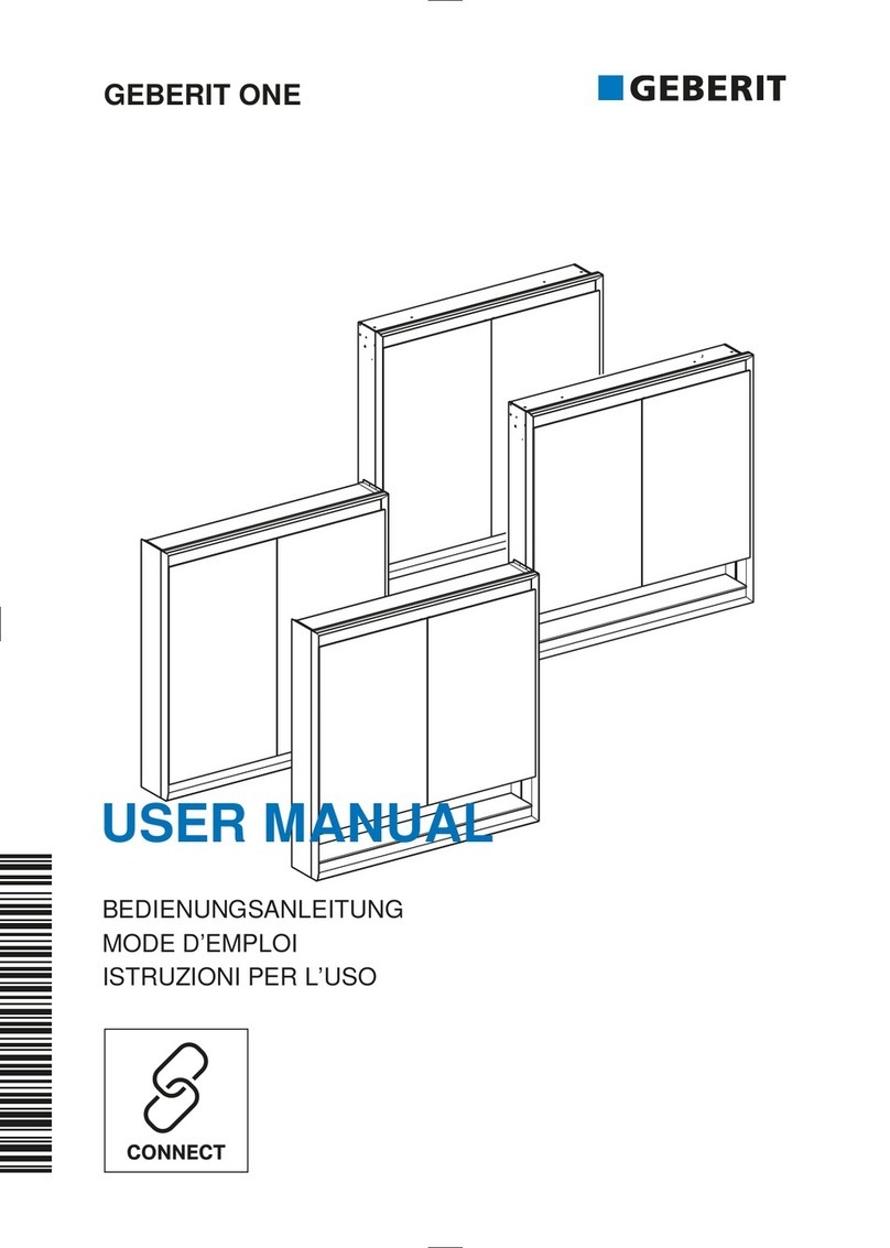 Geberit ONE user manual