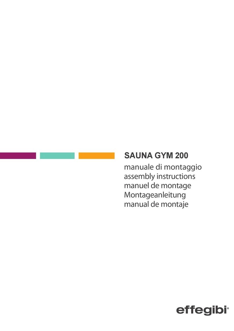 effegibi Gym 200 Assembly instructions