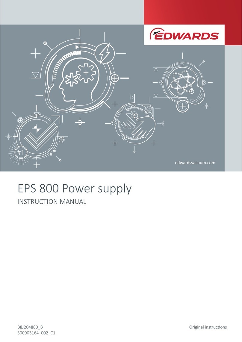 Edwards EPS 800 instruction manual