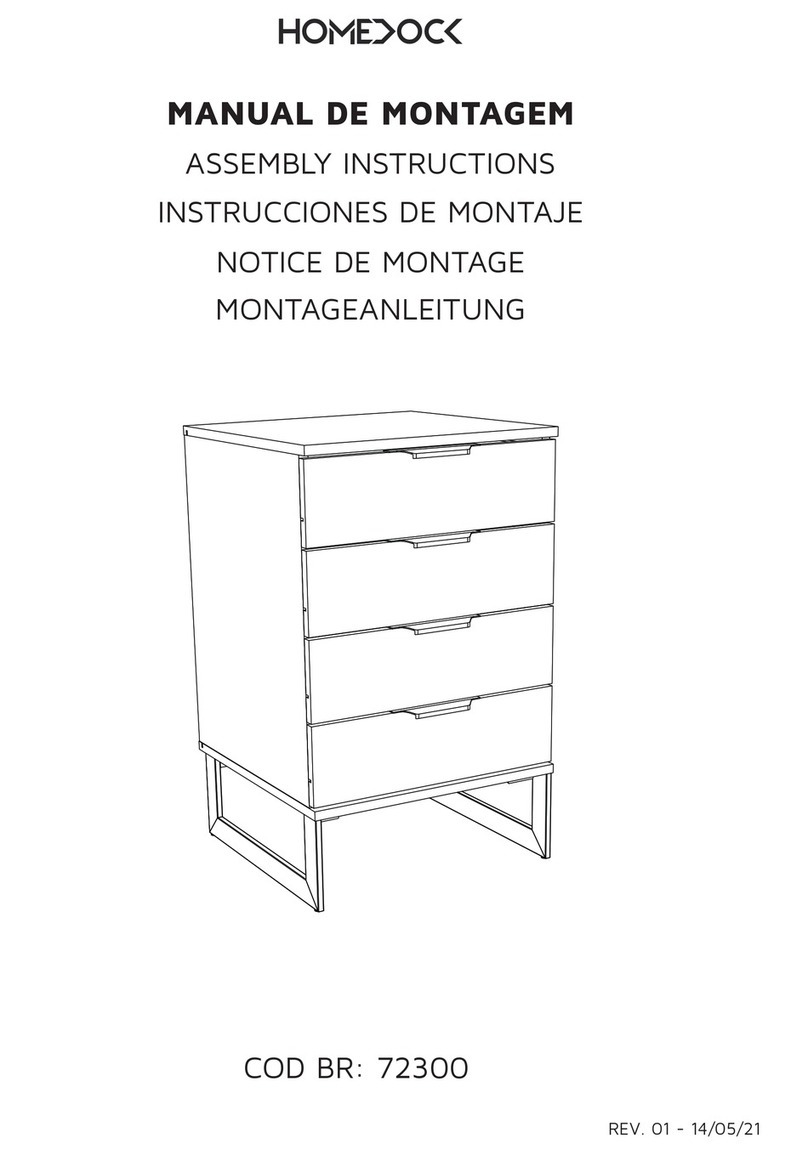 HOMEDOCK 72300 Assembly instructions