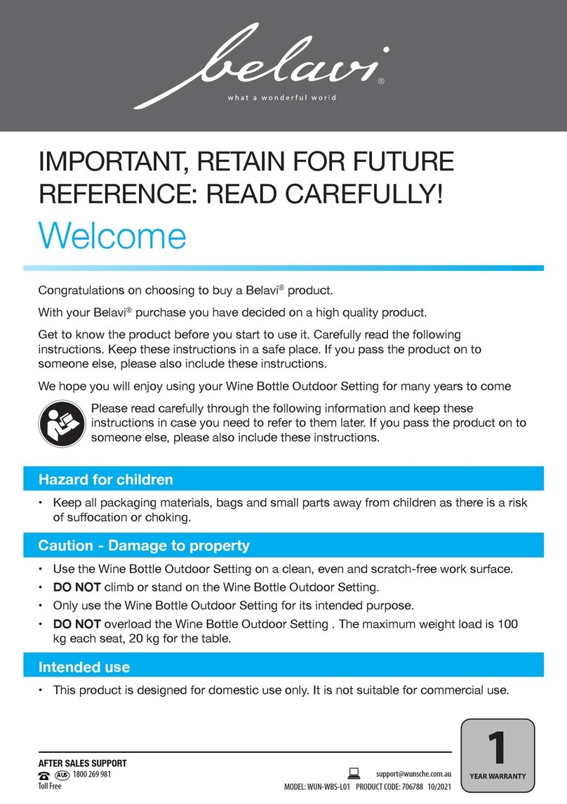 belavi WUN-WBS-L01 instructions