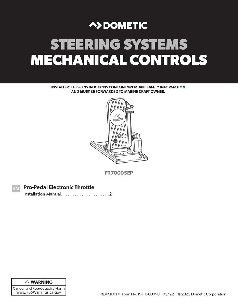 Dometic FT7000SEP installation manual