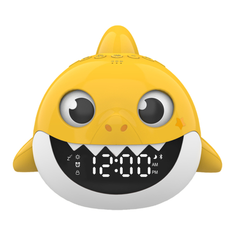 Core Innovations Nickelodeon Pinkfong Baby Shark ALM204 user manual Core Innovations Nickelodeon Pinkfong Baby Shark ALM204 user manual
