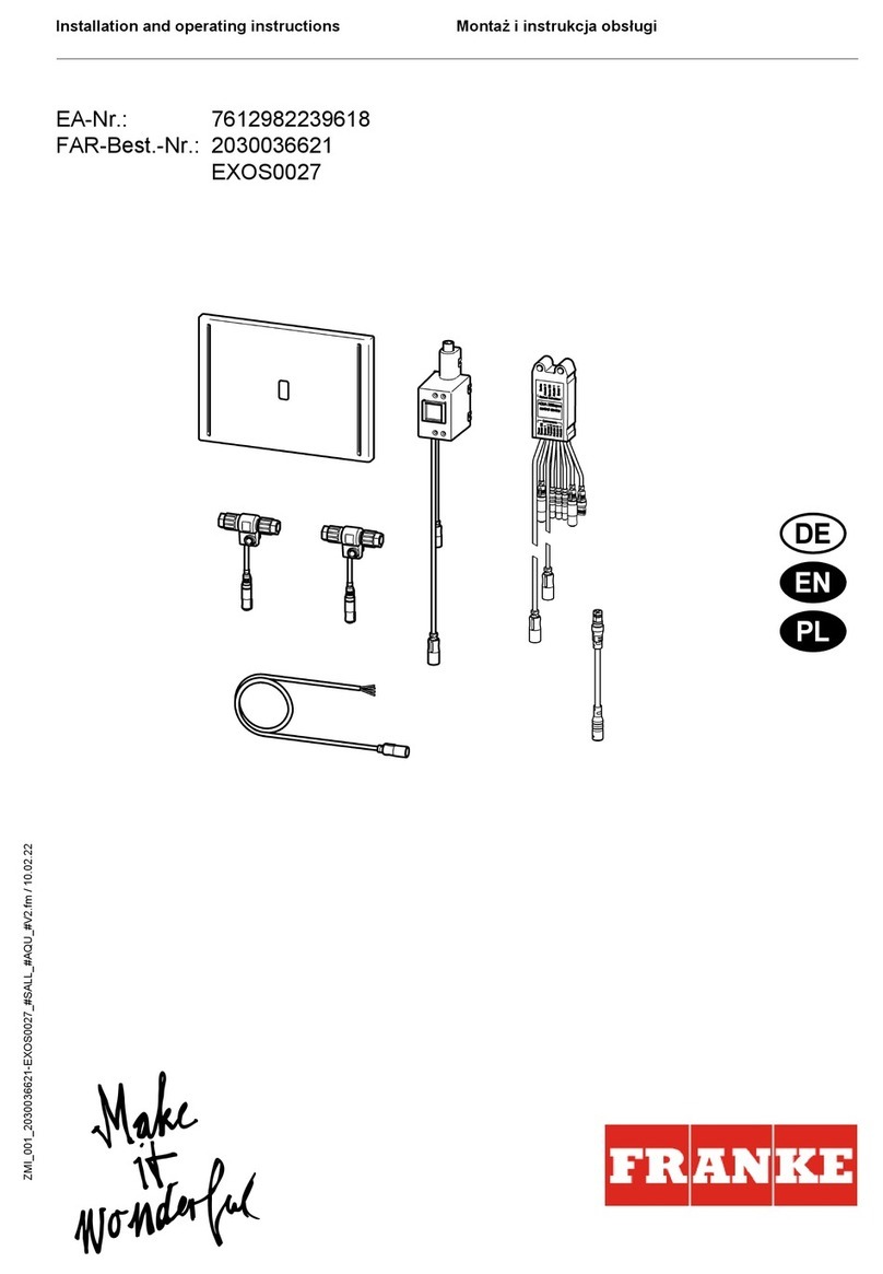 Franke 7612982239618 User manual