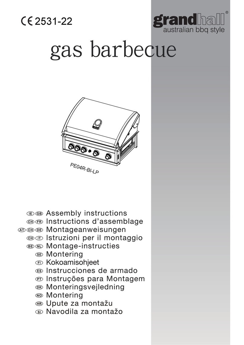 Grandhall PE04R-BI-LP Assembly instructions