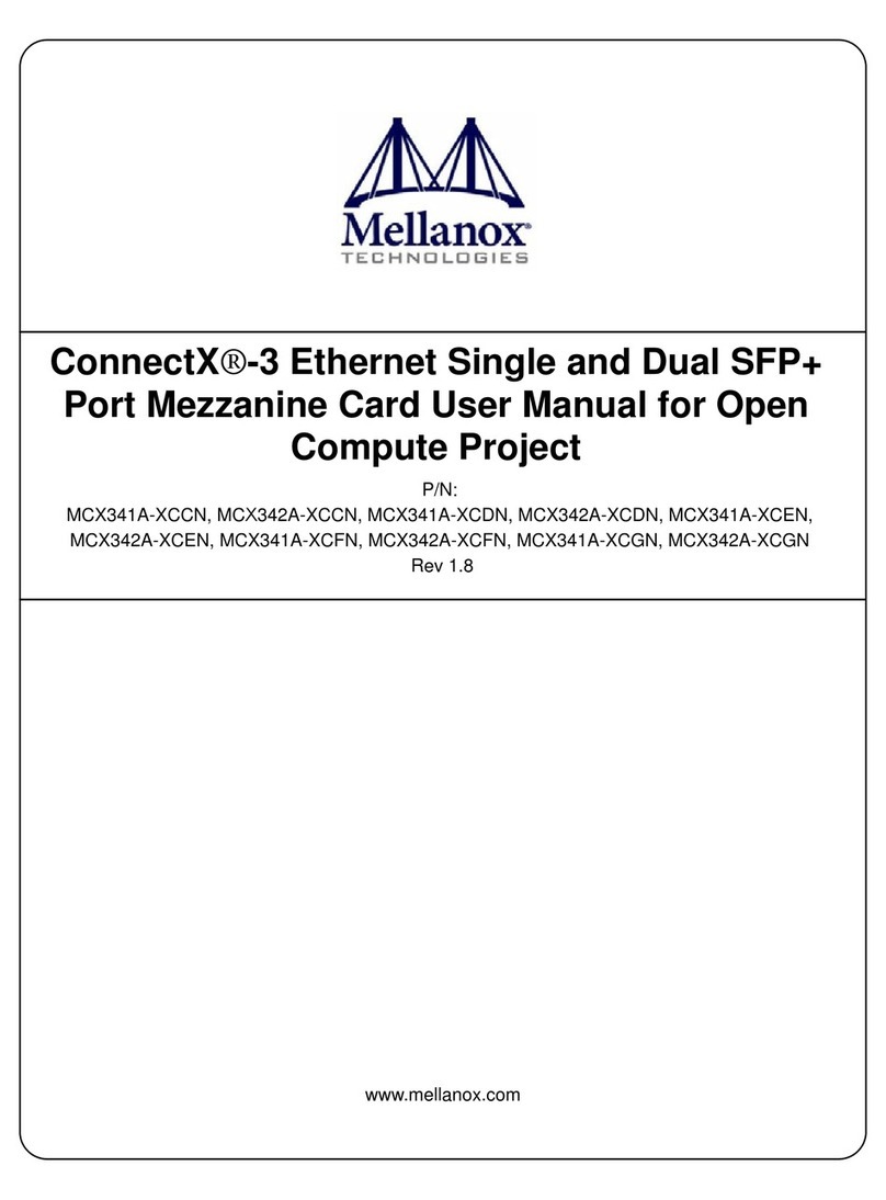 Mellanox Technologies ConnectX-3 Pro user manual
