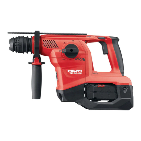 Hilti NURON TE 30-22 User manual Hilti NURON TE 30-22 User manual