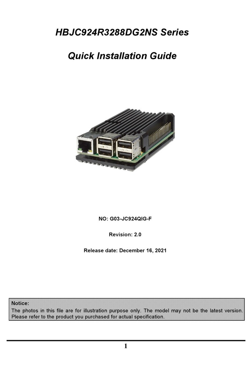 JETWAY HBJC924R3288DG2NS Series User manual JETWAY HBJC924R3288DG2NS Series User manual