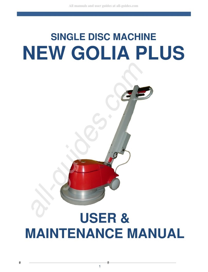 Kunzle & Tasin NEW GOLIA PLUS S Operating instructions
