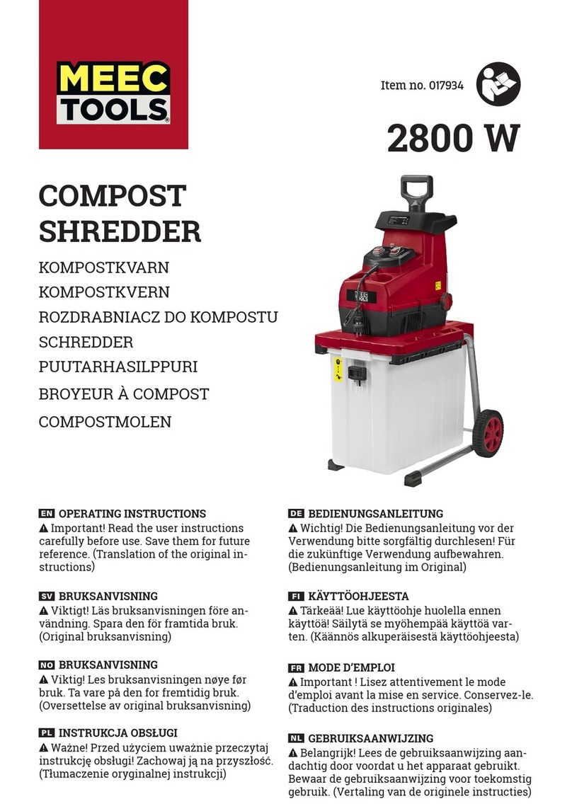 Meec tools 017934 User manual