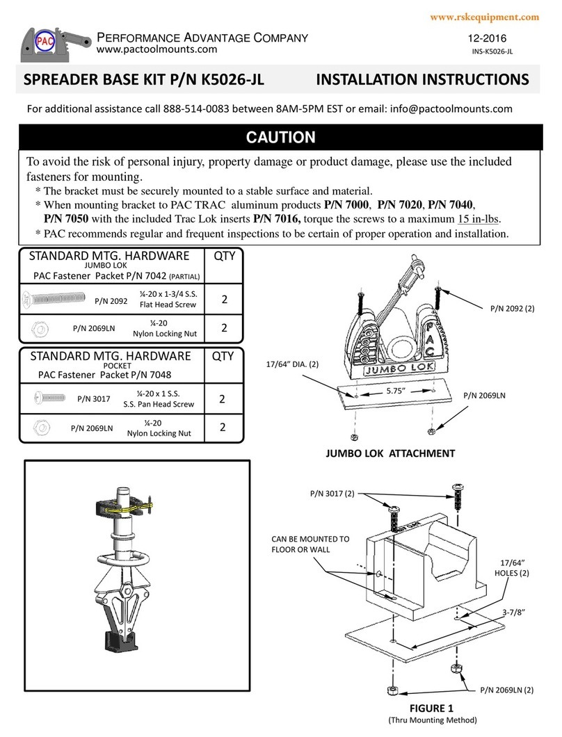 PERFORMANCE ADVANTAGE COMPANY K5026-JL installation instructions PERFORMANCE ADVANTAGE COMPANY K5026-JL installation instructions