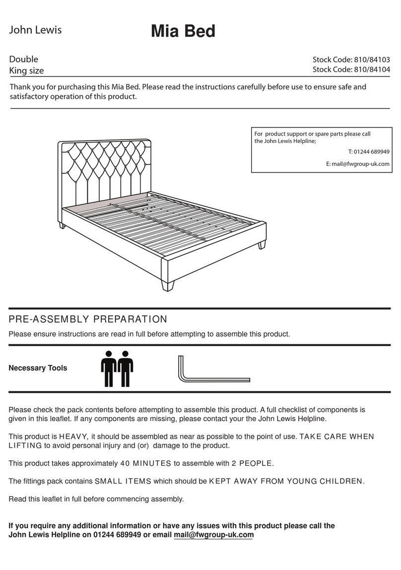 John Lewis Mia 810/84103 quick start guide