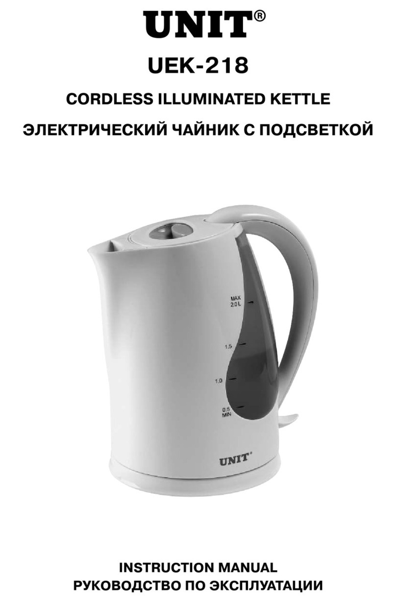 Unit UEK-218 User manual