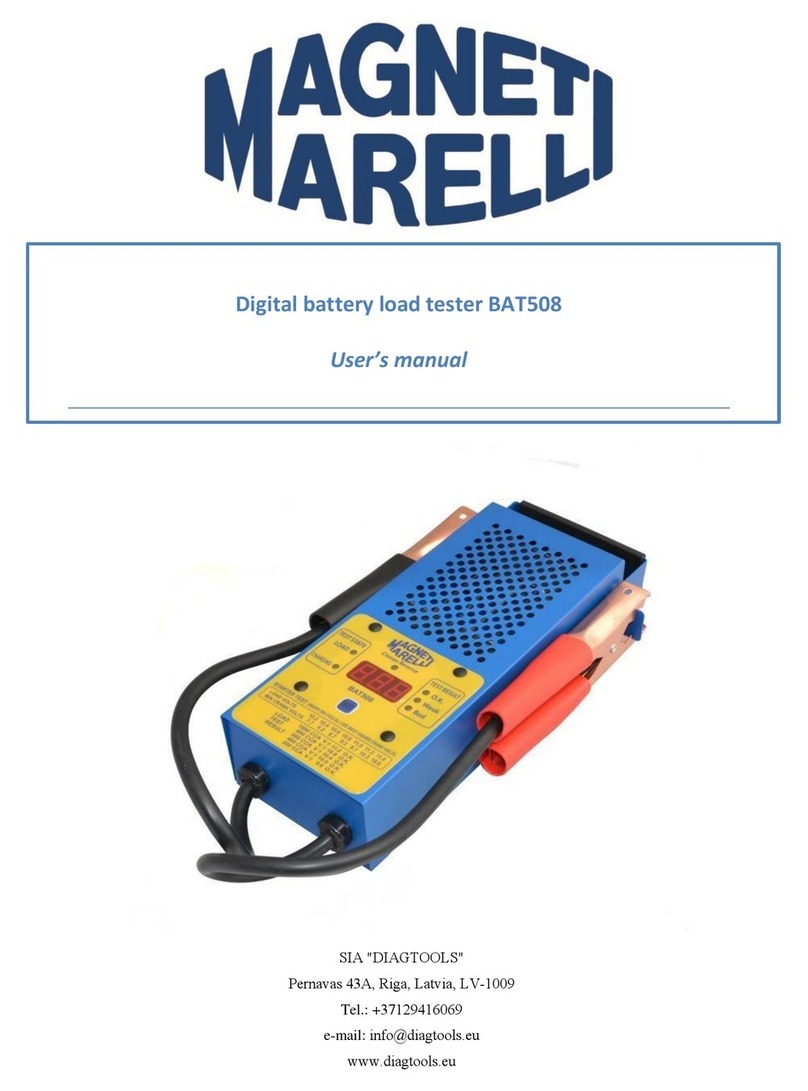Magneti Marelli BAT508 user manual