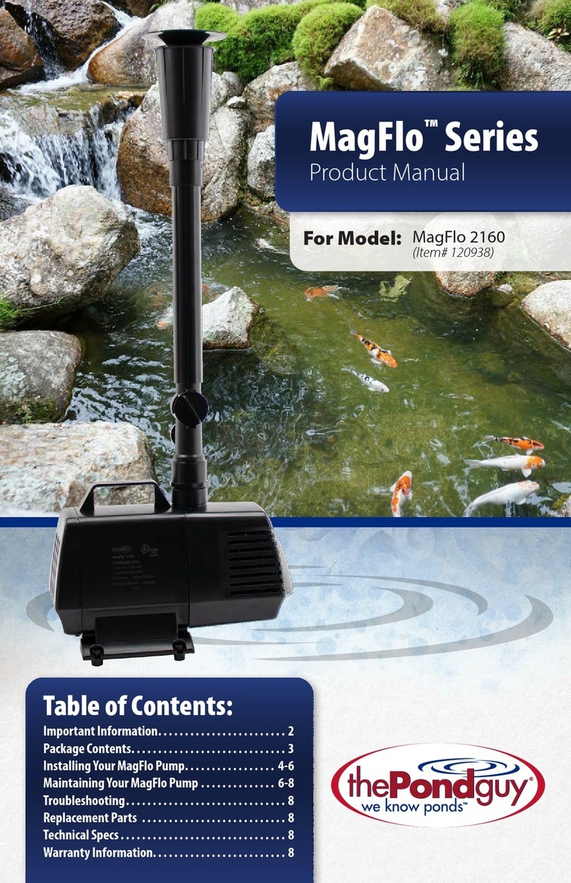 ThePondguy MagFlo Series product manual
