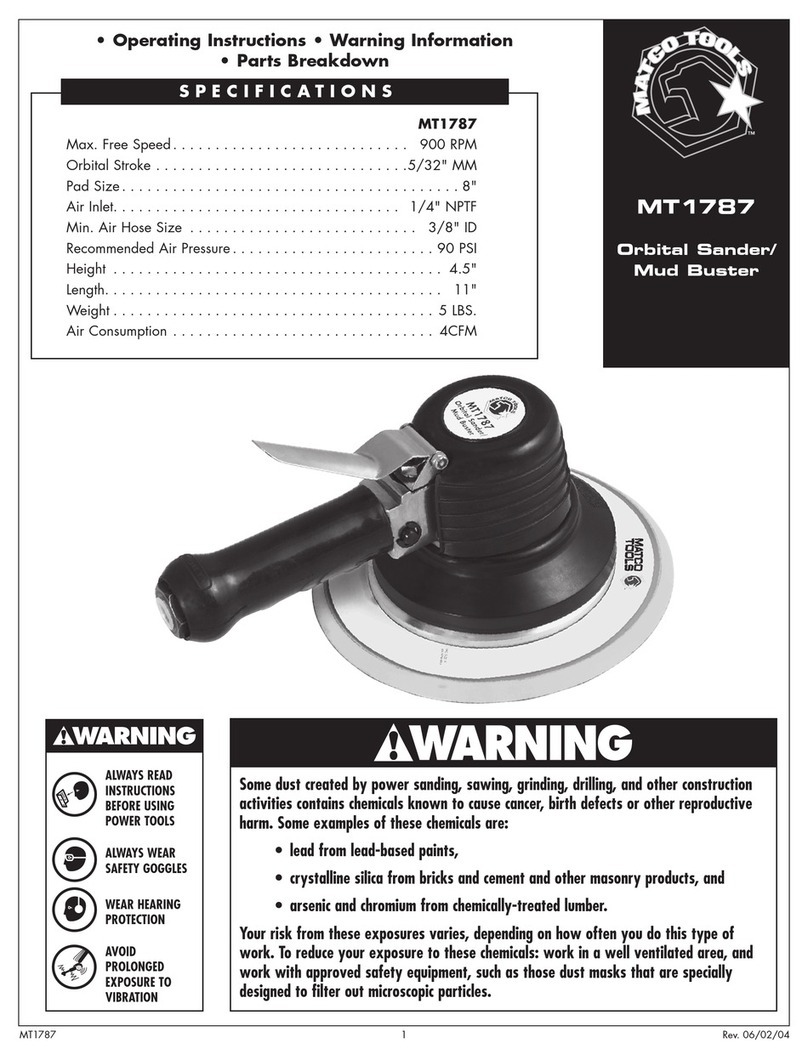 Matco Tools MT1787 User manual