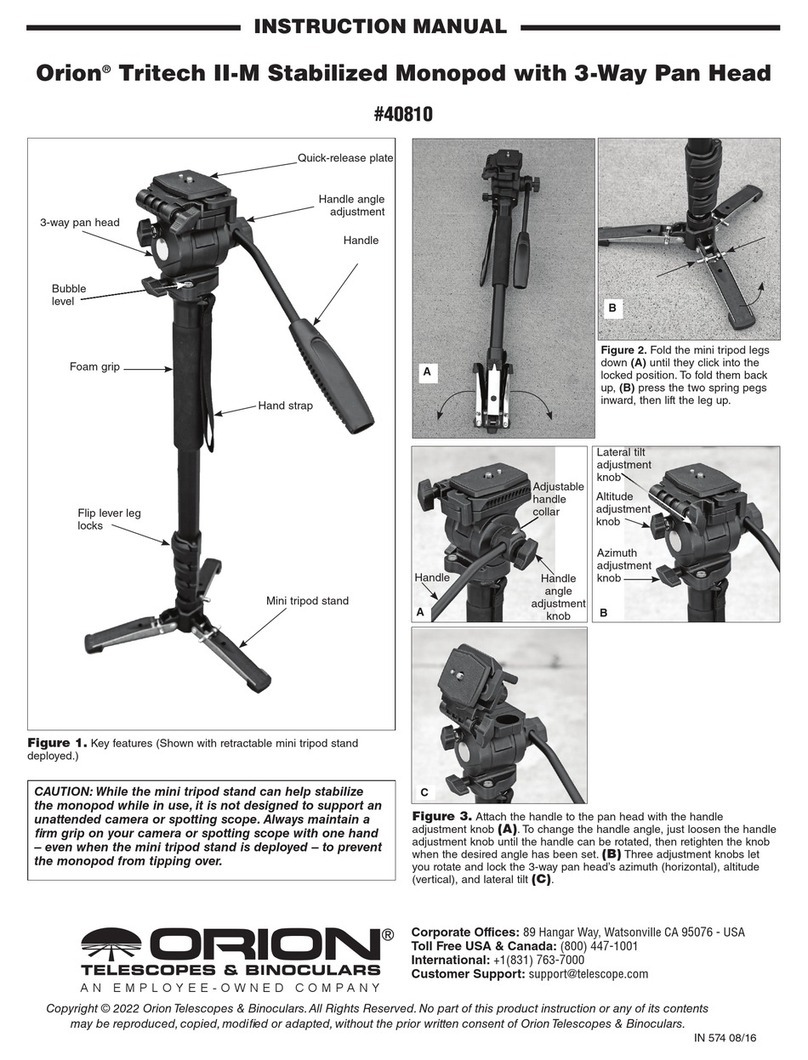 ORION TELESCOPES & BINOCULARS Tritech II-M User manual