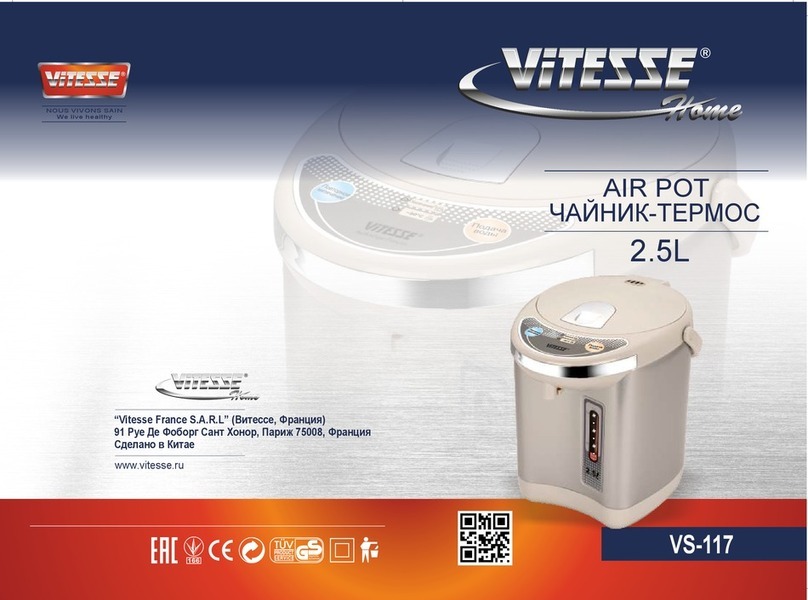 Vitesse Home VS-117 User manual