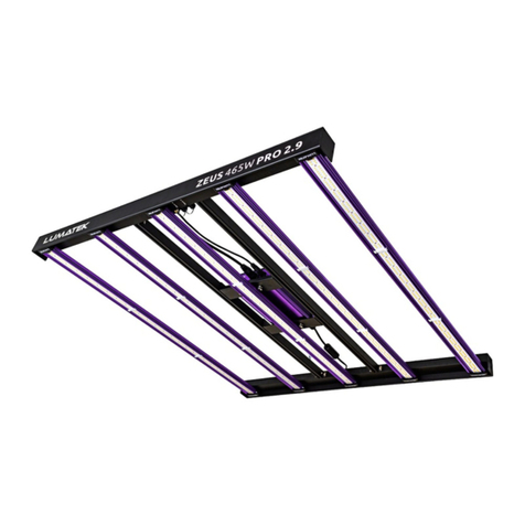 Lumatek ZEUS 465W PRO 2.9 User manual