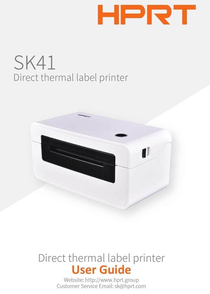 HPRT SK41 User manual