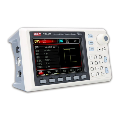 Unit UTG900E Series User manual