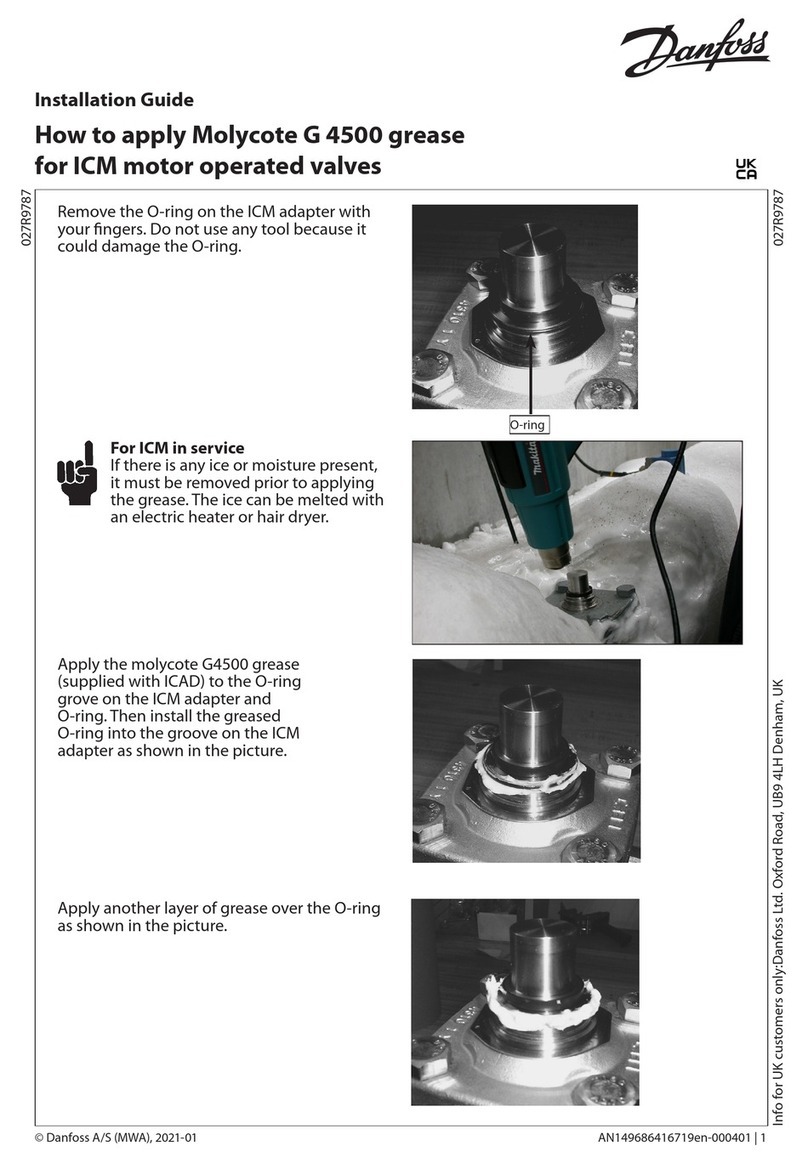 Danfoss G 4500 User manual