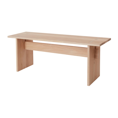 OYOY Kotai Dining Table Assembly instructions OYOY Kotai Dining Table Assembly instructions