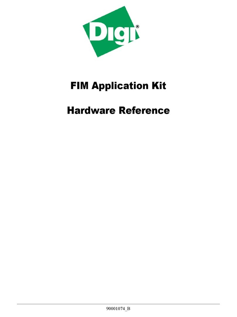 Digi ConnectCore 9P 9215 manual