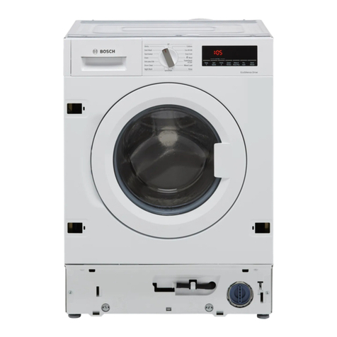 Bosch WIW28501GB User manual and installation instruction