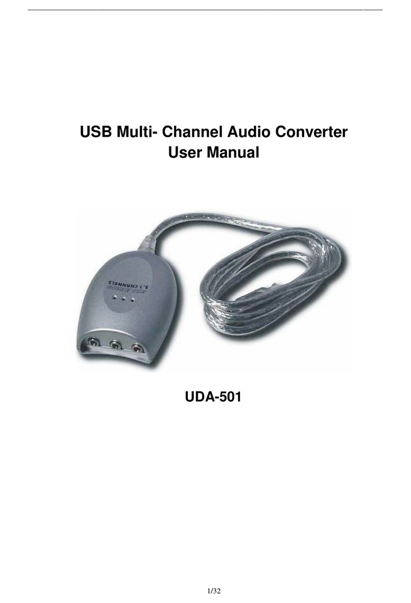 Archive UDA-501 user manual