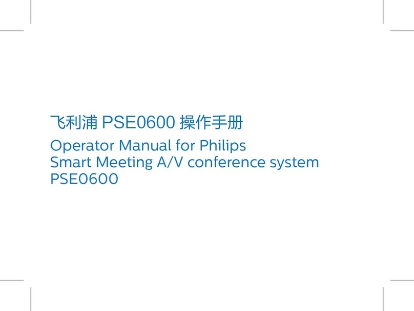 Philips PSE0600 Operator's manual