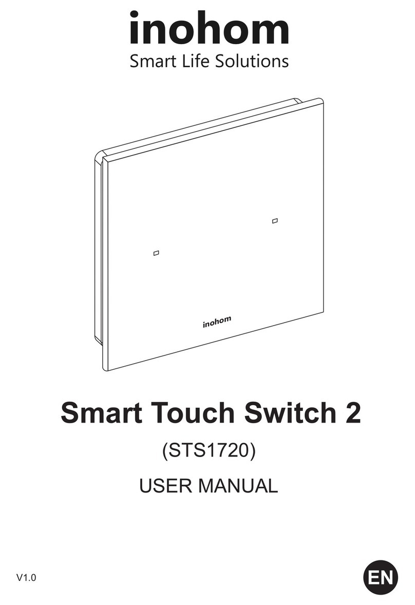 inohom Smart Touch Switch 2 user manual