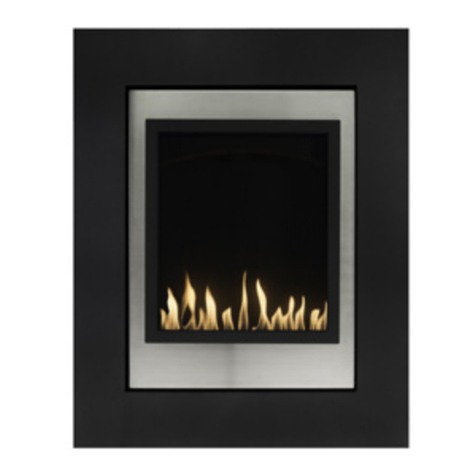 Brigantia Fireplaces Eloquence 24-DVRS25NB-2 Installation, operation and maintenance manual