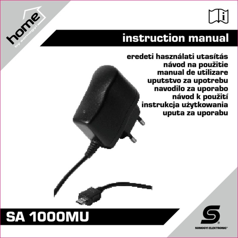 Somogyi home SA 1000MU instruction manual