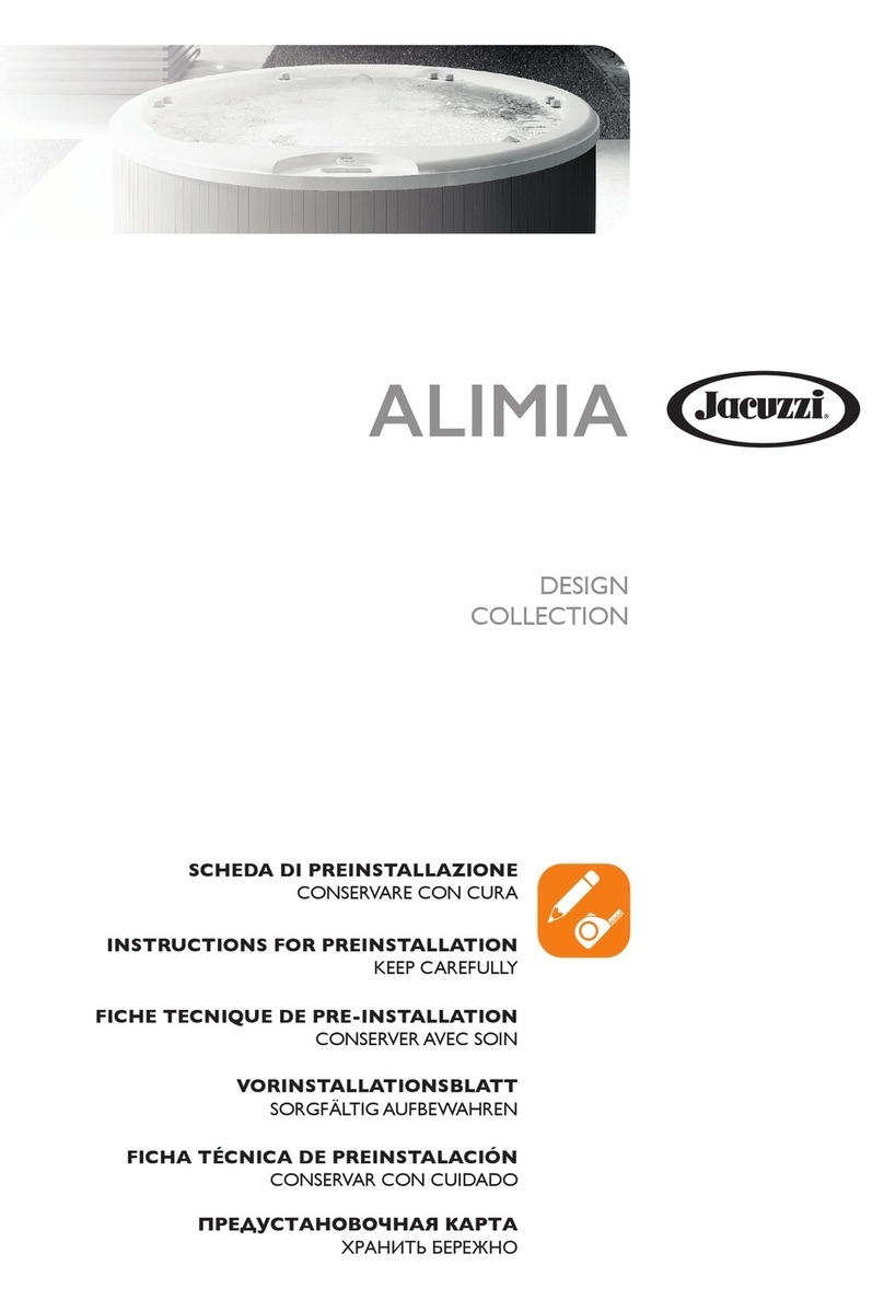 Jacuzzi ALIMIA wood User manual