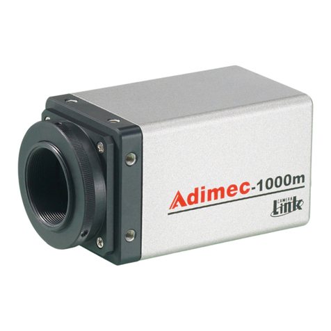 CAMERA LINK ADIMEC-1000m Operating and technical manual
