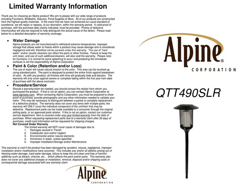 Alpine QTT490SLR Guide