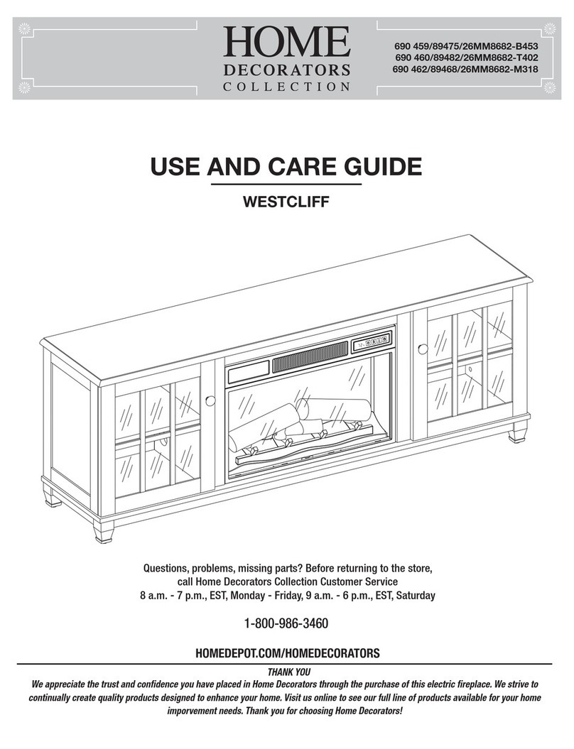 Home Decorators Collection Westcliff User manual Home Decorators Collection Westcliff User manual