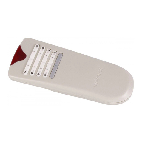 Velleman VM118R User manual