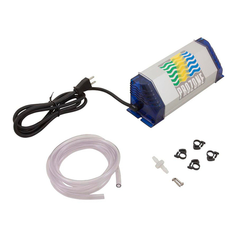 Prozone PZ1 Installation guide and operation manual