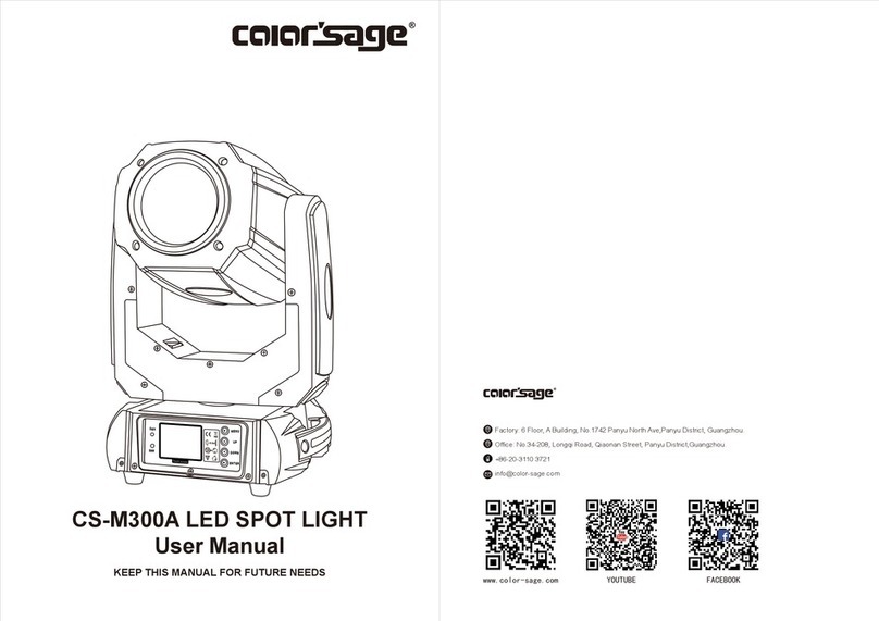 Color Sage CS-M300A user manual