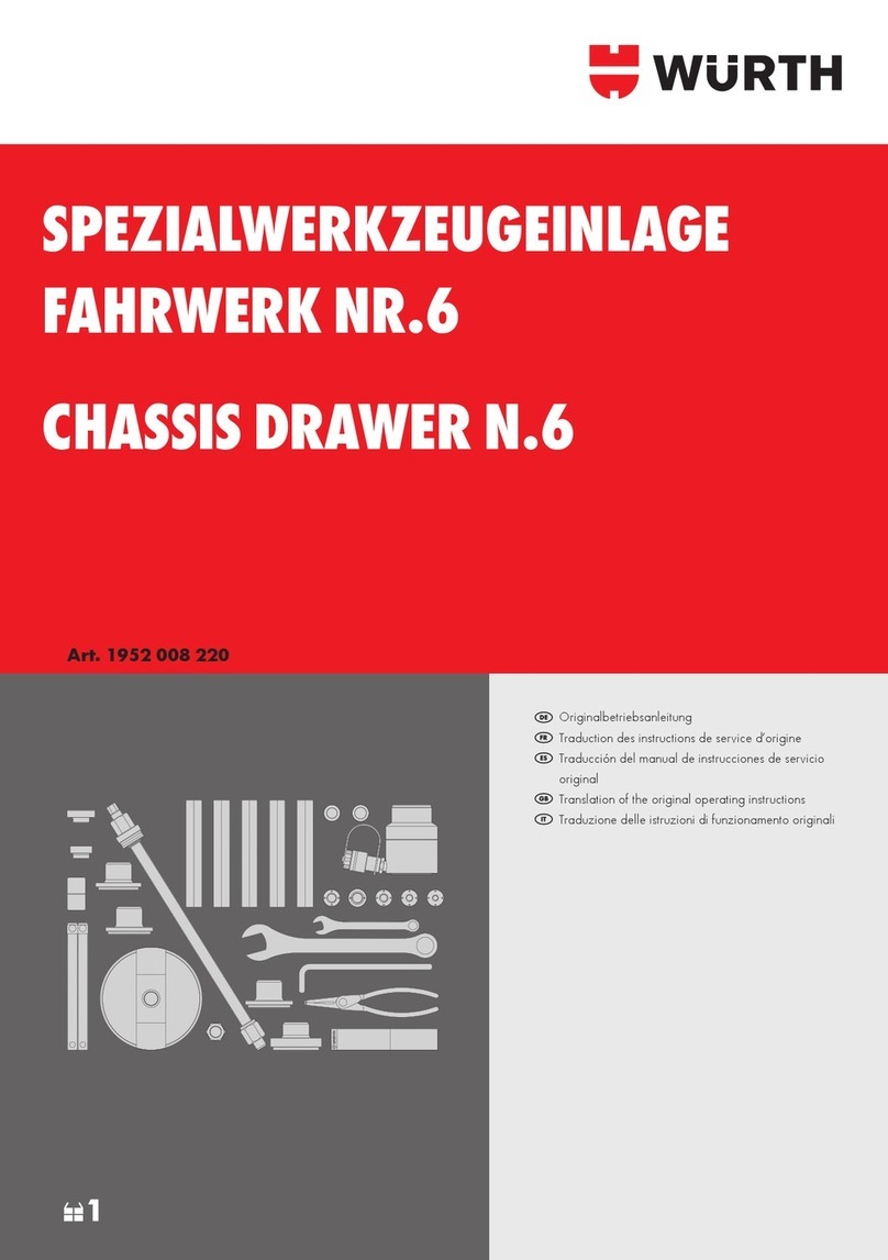 Würth 1952 008 220 Quick guide