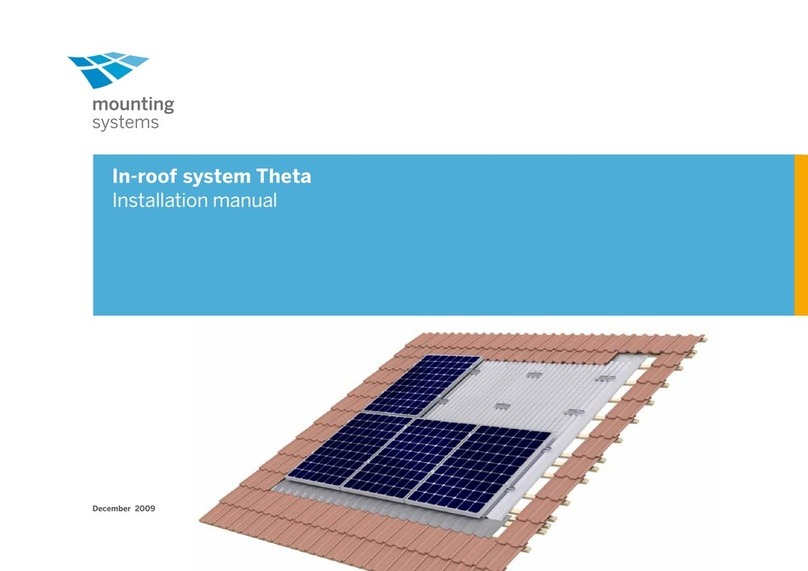 Mounting Systems Theta installation manual Mounting Systems Theta installation manual