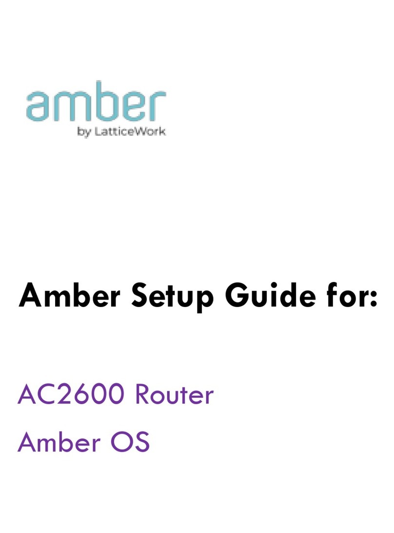 Amber AC2600 User manual