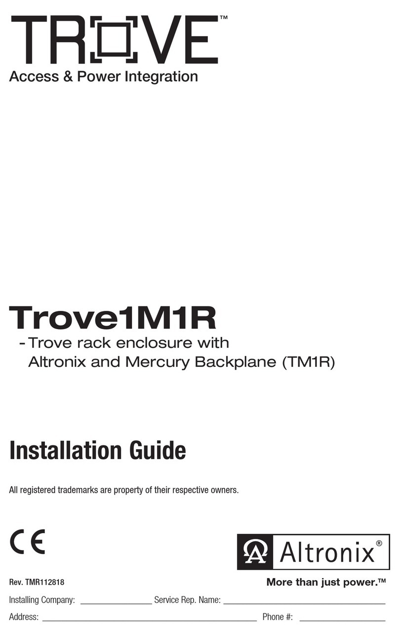 Altronix Trove1M1R installation guide