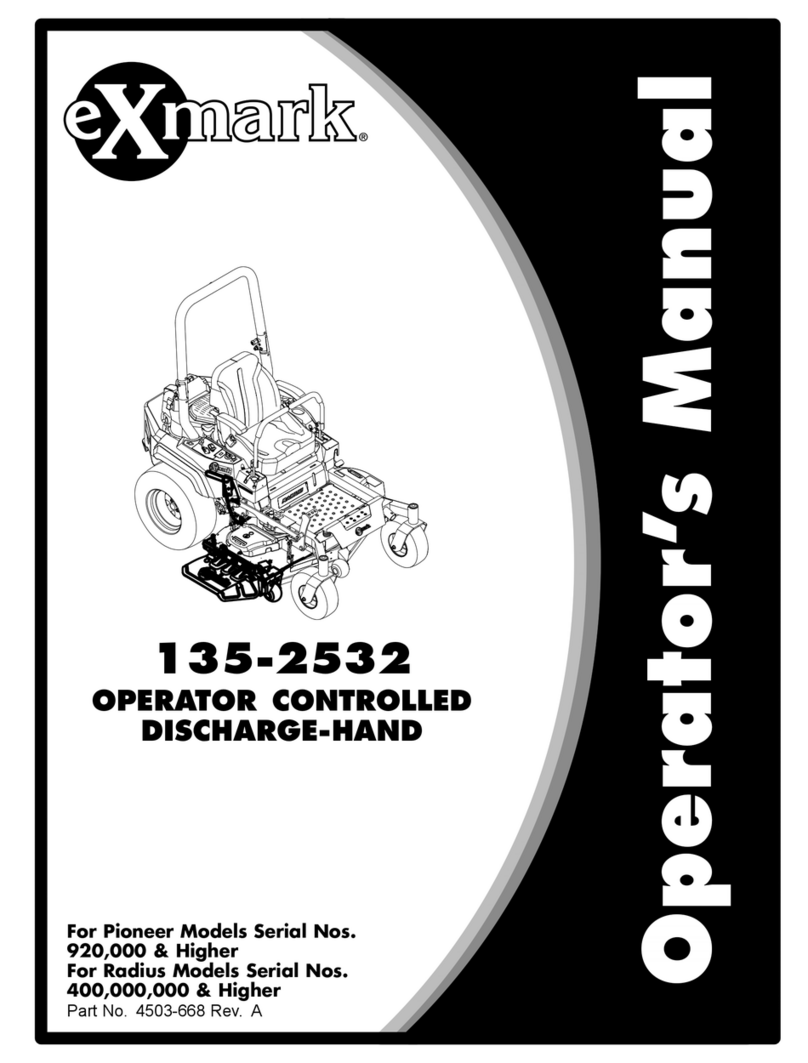 Exmark 135-2532 User manual