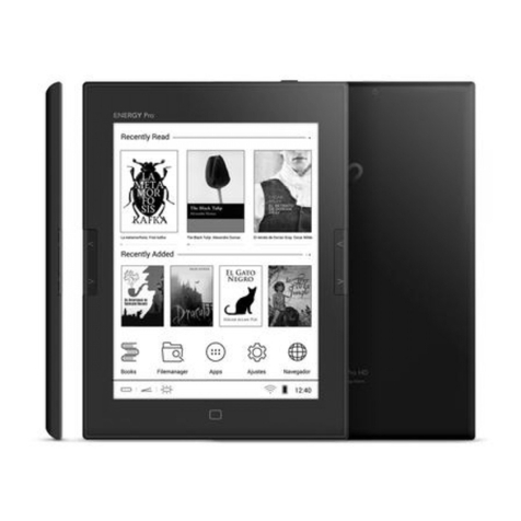 ENERGY SISTEM eReader Pro HD user manual