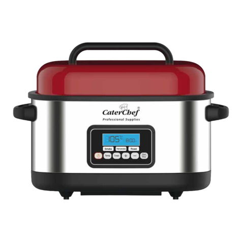 Cater Chef 680.315 Series Operation instructions
