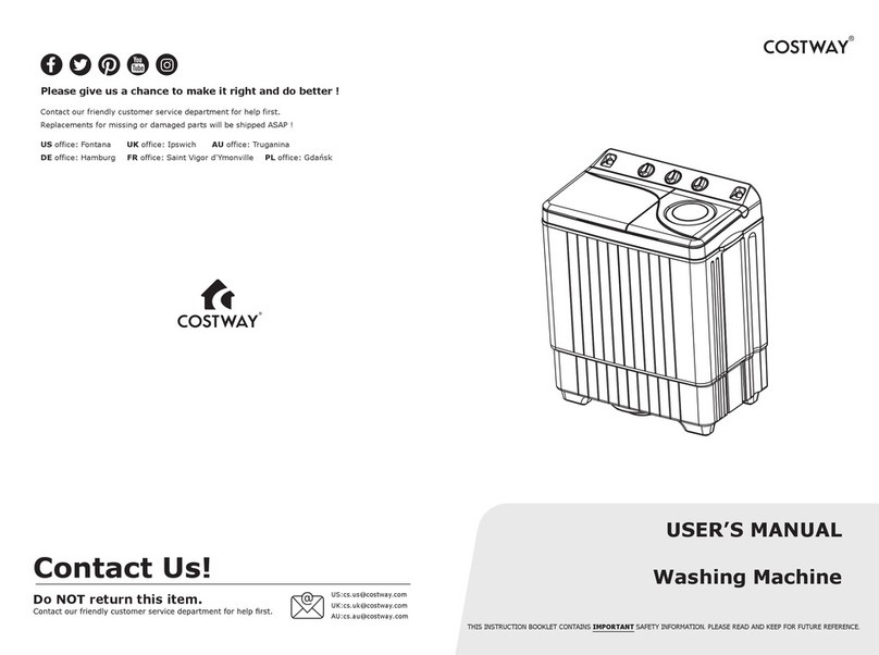 Costway FP10093US-BLA user manual