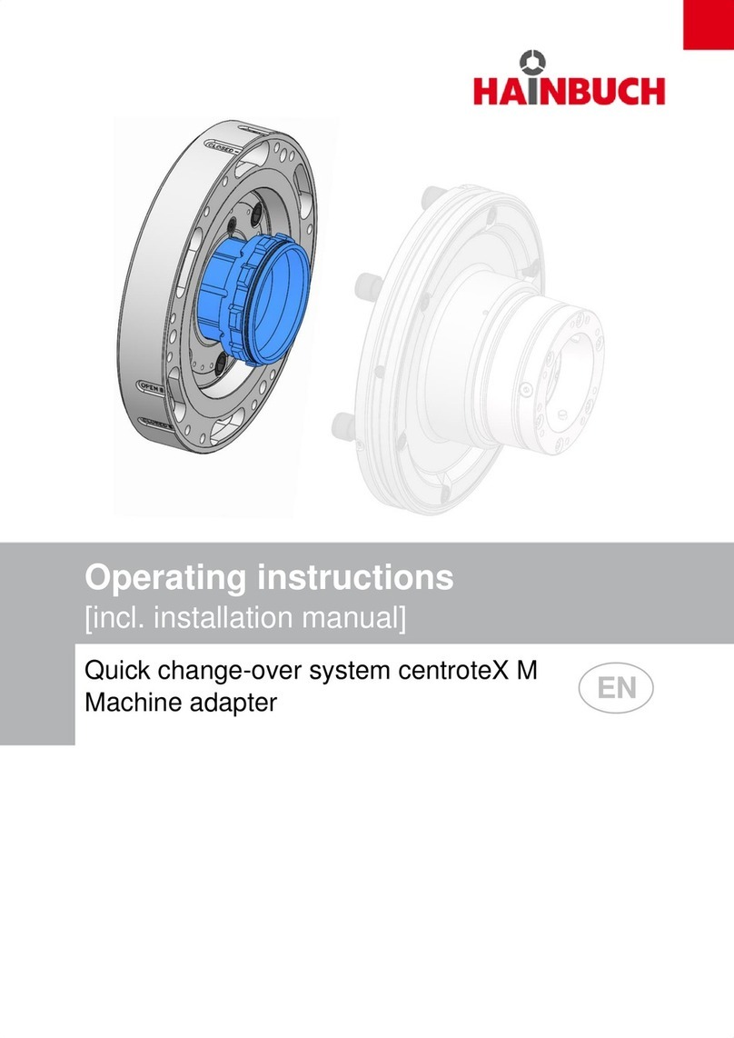 Hainbuch centroteX M operating instructions